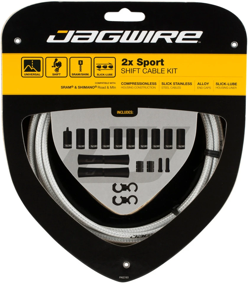 JAGWIRE 2X Sport Schaltzugset – Bild 5