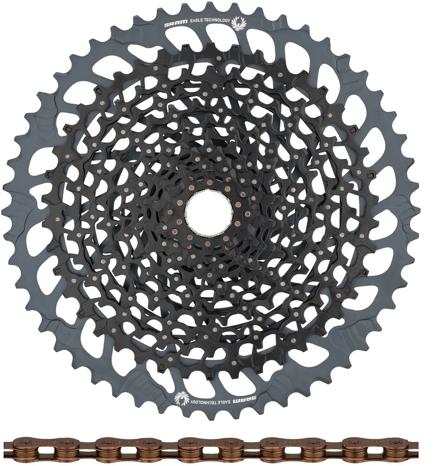 SRAM GX Eagle XG-1275 Kassette + Eagle Kette 12-fach Verschleißset