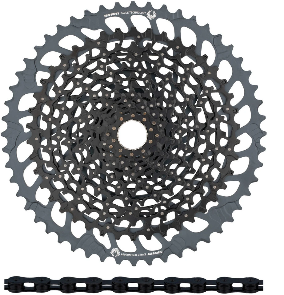 SRAM GX Eagle XG-1275 Kassette + Eagle Kette 12-fach Verschleißset – Bild 3