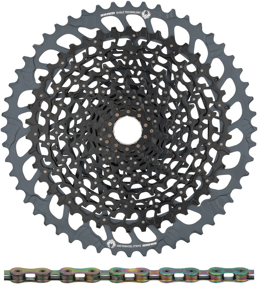SRAM GX Eagle XG-1275 Kassette + Eagle Kette 12-fach Verschleißset – Bild 5