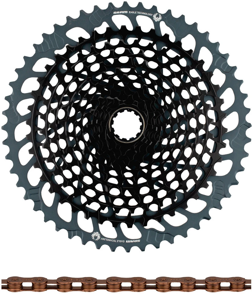 SRAM X01 Eagle XG-1295 Kassette + Eagle Kette 12-fach Verschleißset