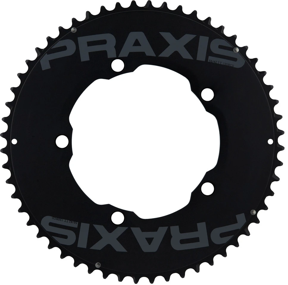 Praxis Works Time Trial Kettenblatt-Set, 5-Arm, 130 Mm Lochkreis