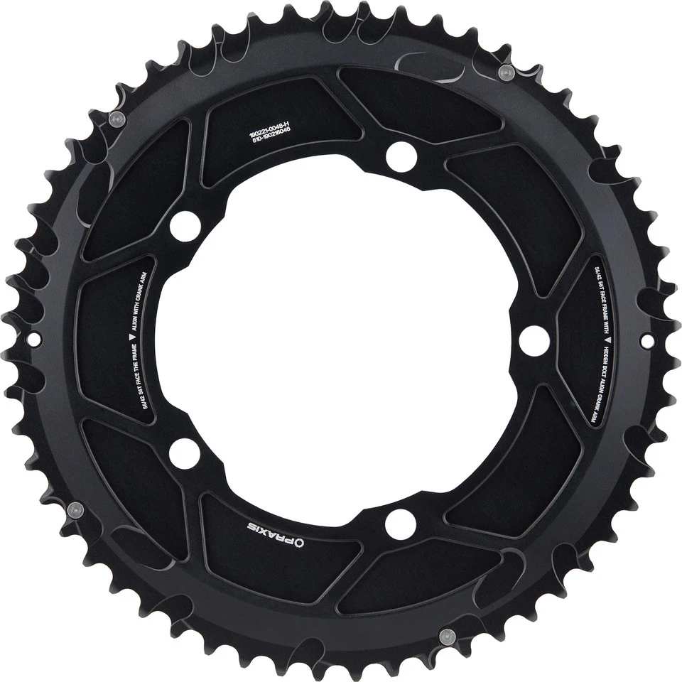 Praxis Works Time Trial Kettenblatt-Set, 5-Arm, 130 Mm Lochkreis – Bild 2