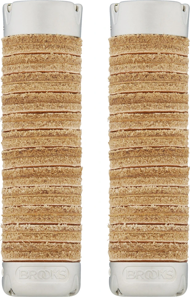 BROOKS Plump Leather Grips Lenkergriffe – Bild 9