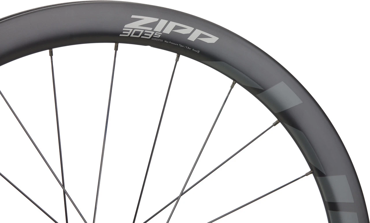 ZIPP 303 S Carbon Tubeless Disc Center Lock Laufradsatz – Bild 6