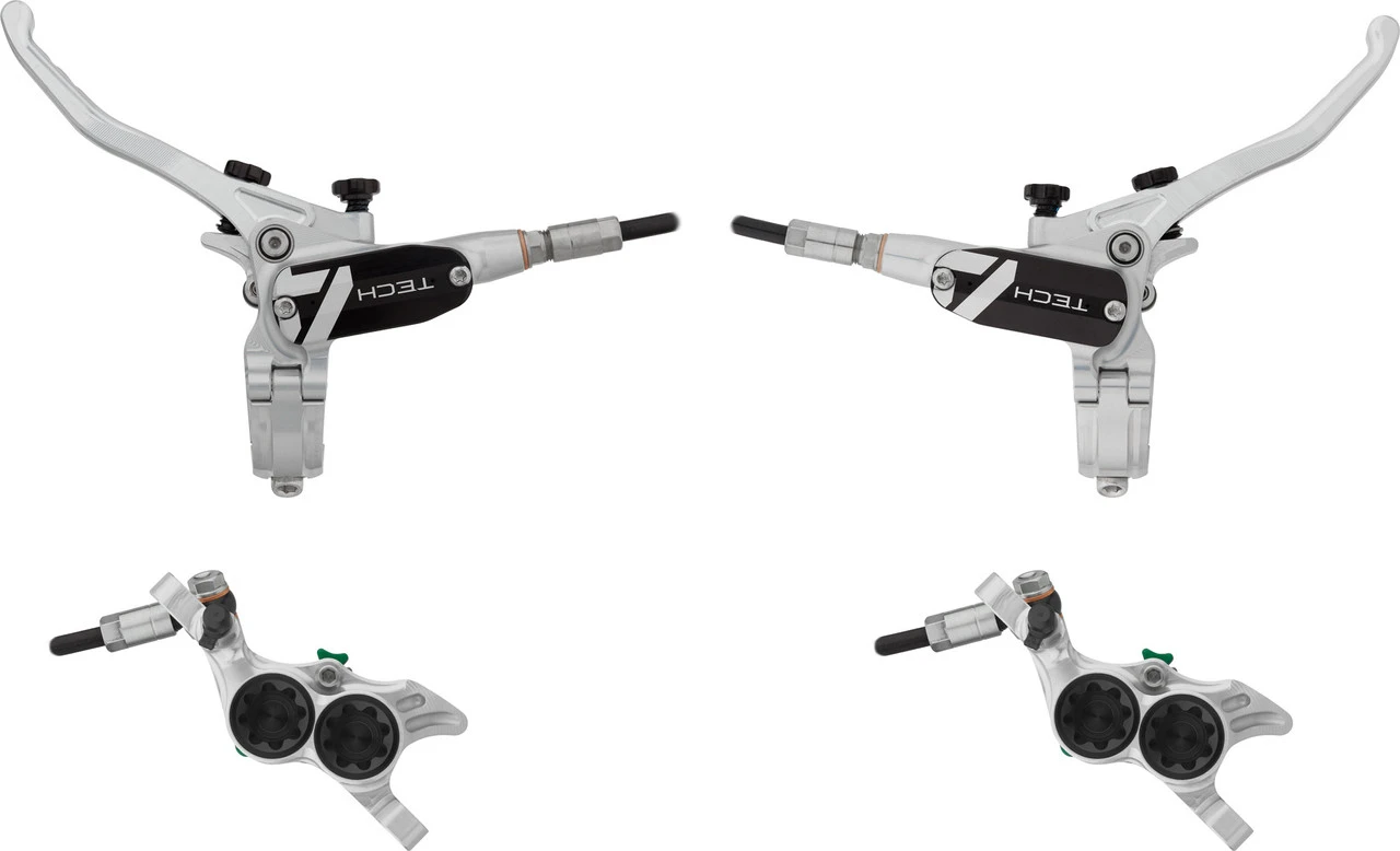 HOPE Tech 4 E4 V+h Set Scheibenbremse Mit Kunststoffleitung – Bild 16